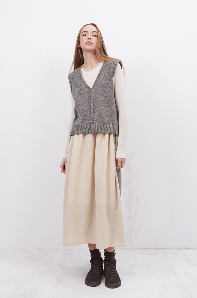 Спідниця бохо вовна мікс (С 90)